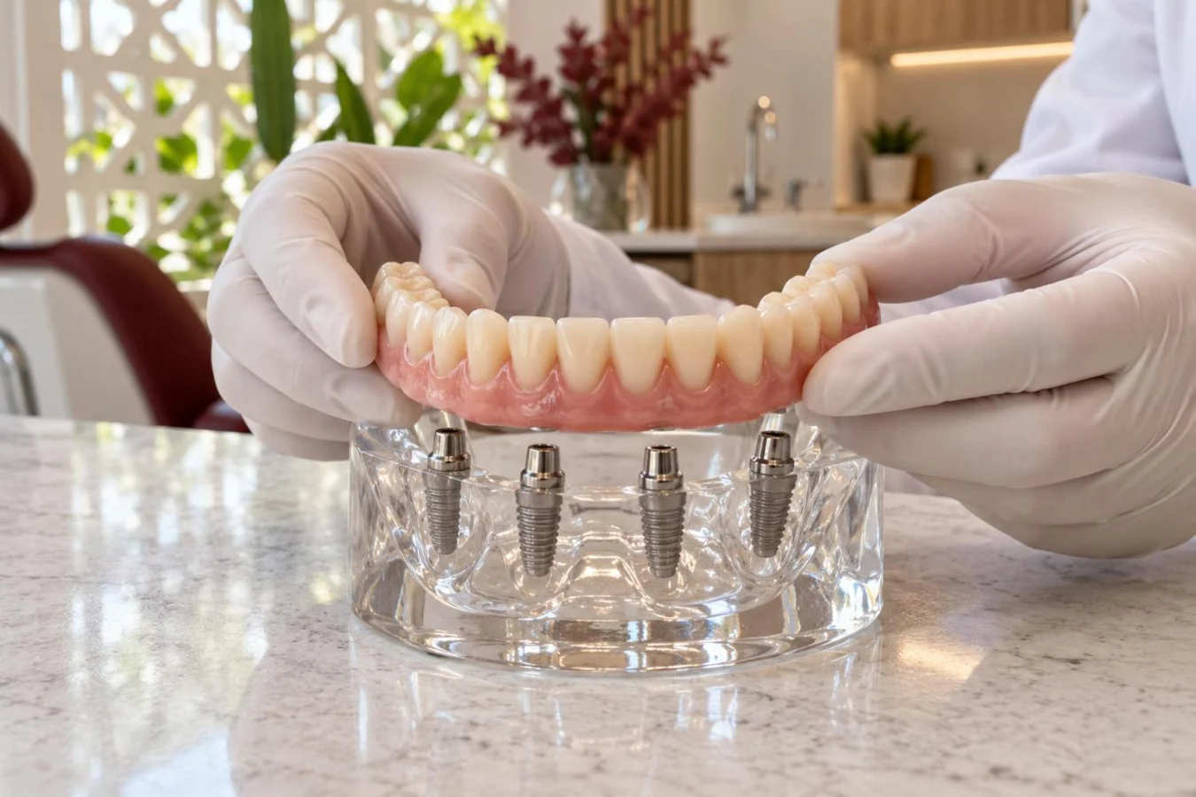 Implantes múltiplos e protocolo
